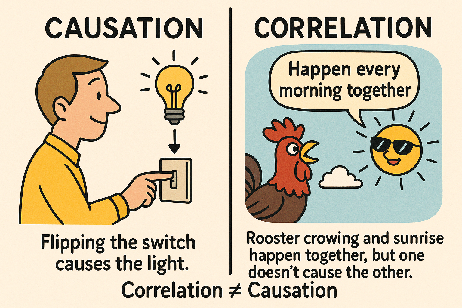 causation and correlation
